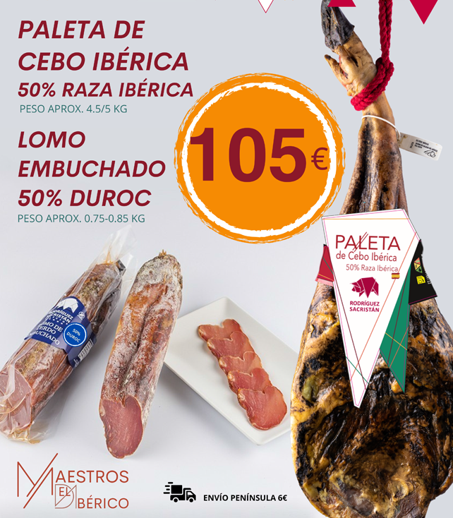 Pack Paleta de Cebo Ibérica y Lomo