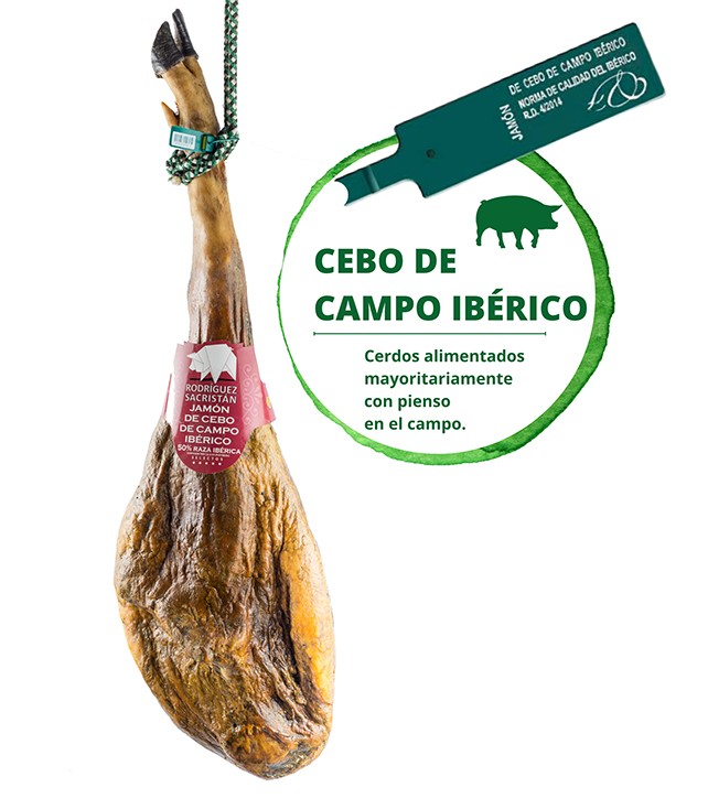 Pack Jamón de Cebo de Campo Ibérico y Lomo de Cebo