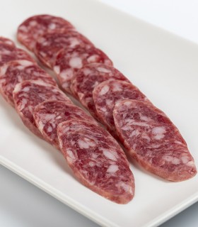 Longaniza Salchichón corte