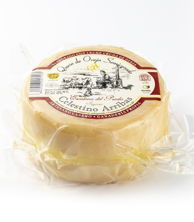 Queso de oveja semicurado "Celestino Arribas"