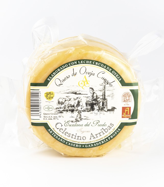 Queso de oveja curado "Celestino Arribas"