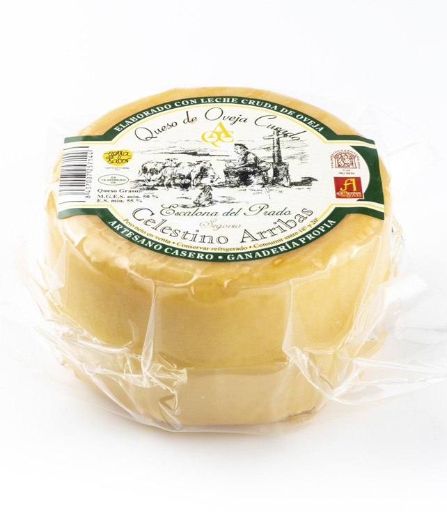 Queso de oveja curado "Celestino Arribas"