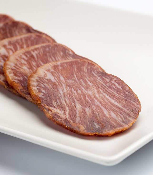 Corte lomo de bellota ibérico 50% raza ibérica