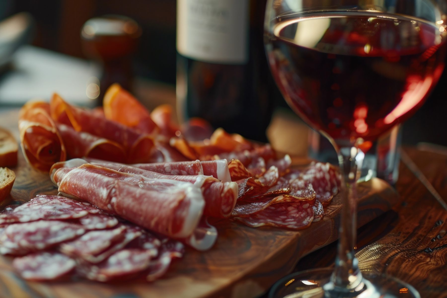 Mejores maridajes para el embutido iberico